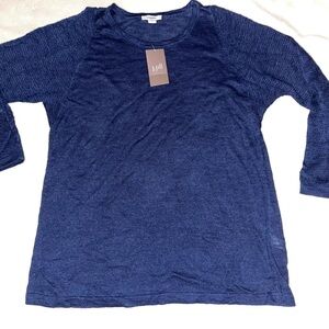 J. Jill Navy Blue‎ Sweater